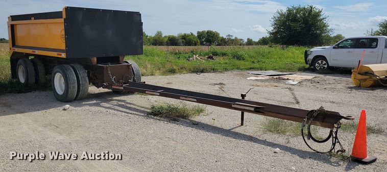 image for item DN3538 2012 Hilbilt 14-14 Pup end dump pup trailer