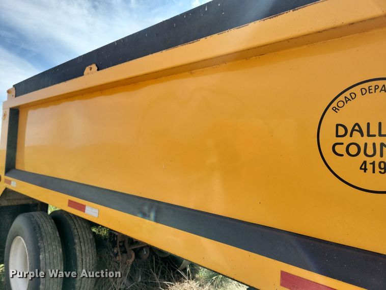 image for item DN3538 2012 Hilbilt 14-14 Pup end dump pup trailer