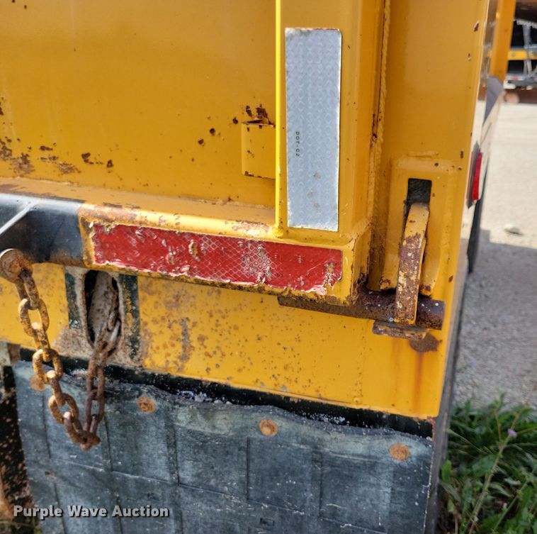 image for item DN3538 2012 Hilbilt 14-14 Pup end dump pup trailer