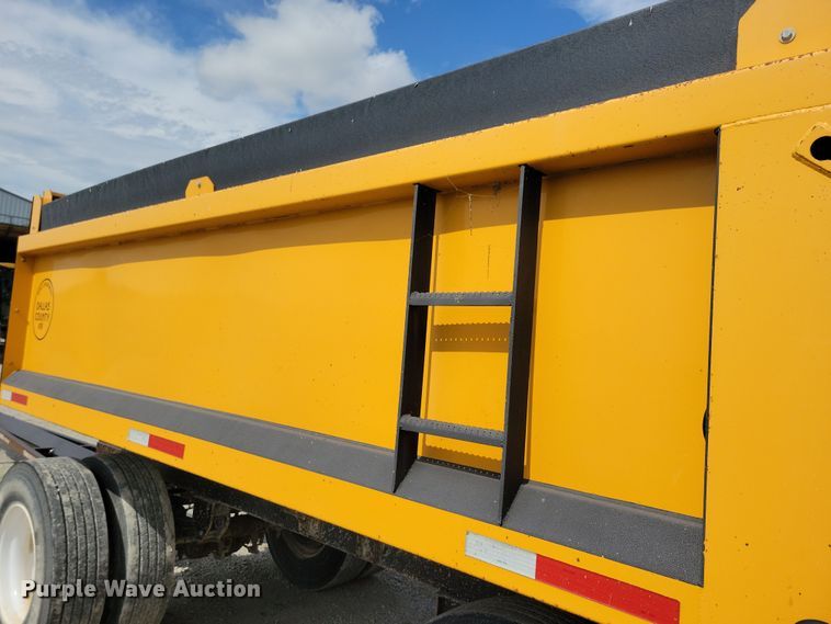 image for item DN3538 2012 Hilbilt 14-14 Pup end dump pup trailer