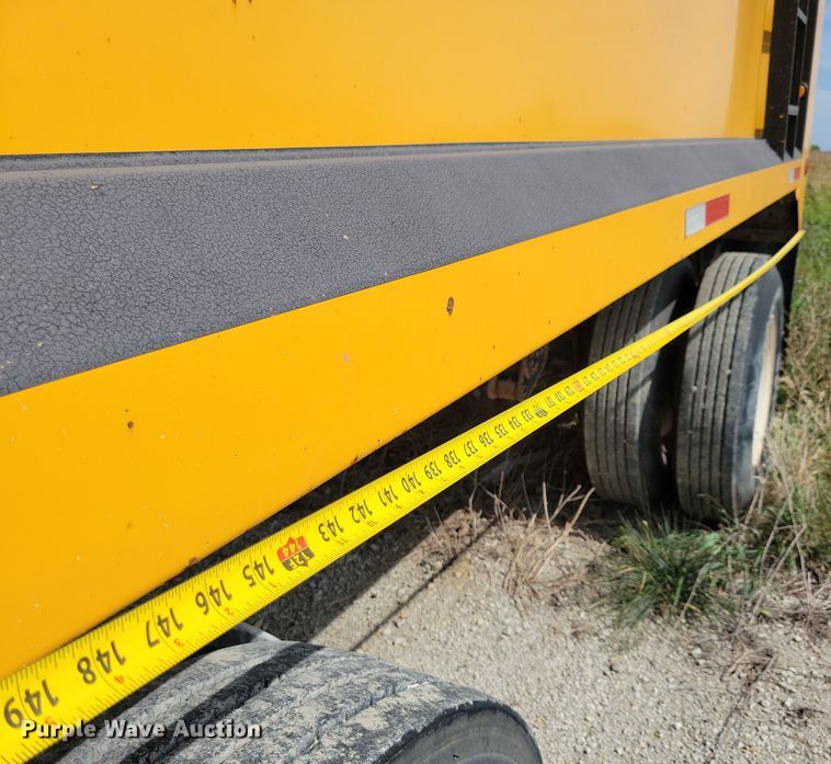 image for item DN3538 2012 Hilbilt 14-14 Pup end dump pup trailer