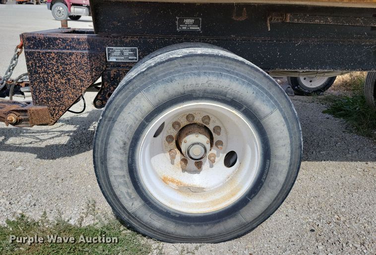 image for item DN3538 2012 Hilbilt 14-14 Pup end dump pup trailer