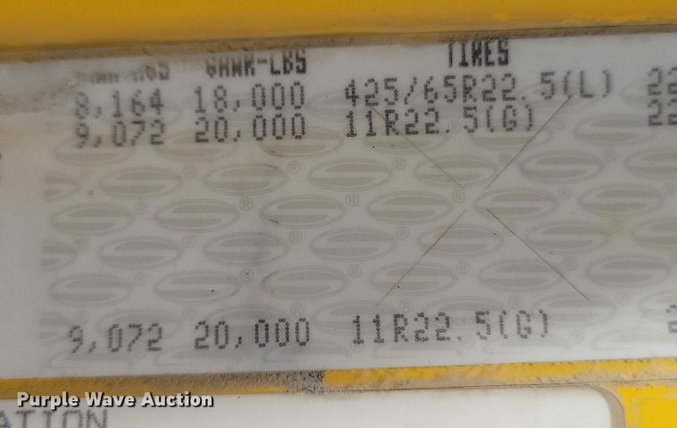 image for item DN3539 2008 Sterling LT9500 dump truck