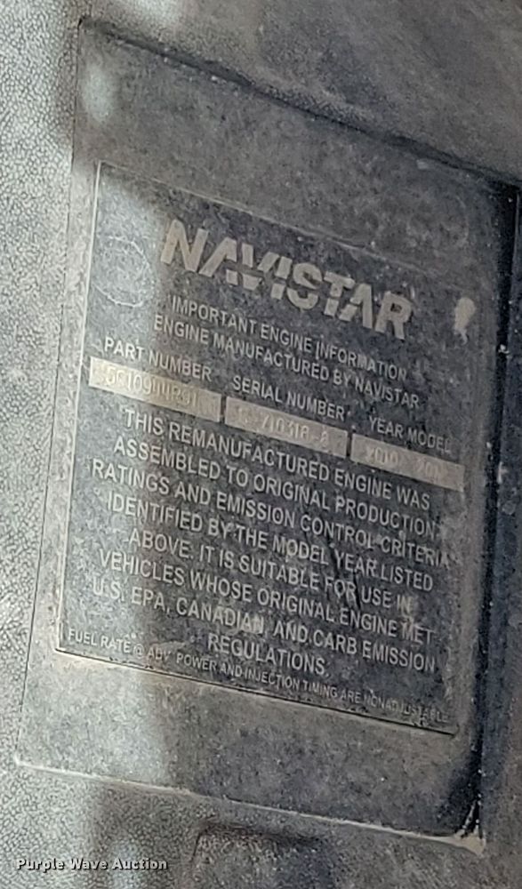 image for item DN3540 2013 International Work Star 7500 dump truck