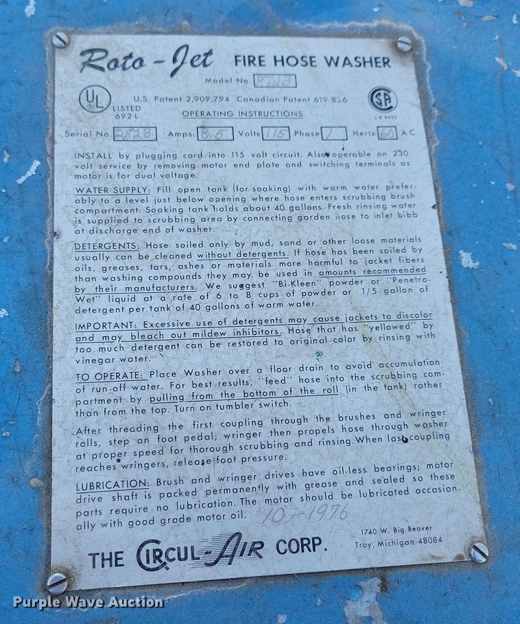 image for item DN3561 Fire equipment 