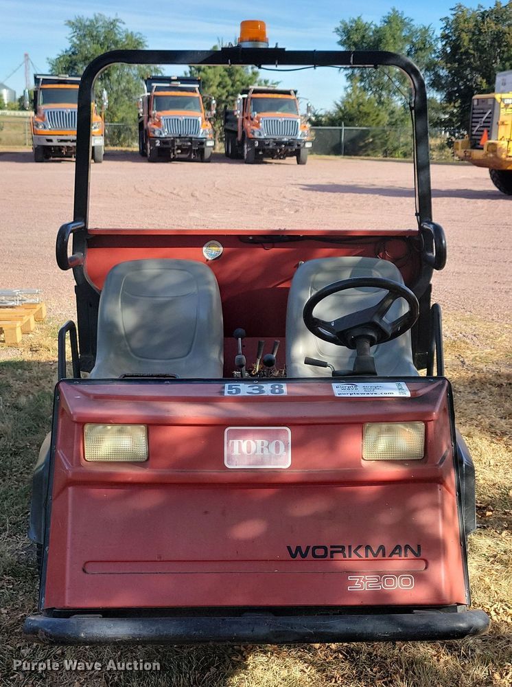 image for item DN3564 Toro Workman 3200 utility vehicle