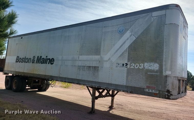 image for item DN3575 1979 Fruehauf FBZ9-F2-40 dry van trailer