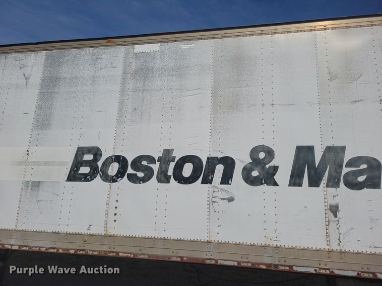 image for item DN3575 1979 Fruehauf FBZ9-F2-40 dry van trailer