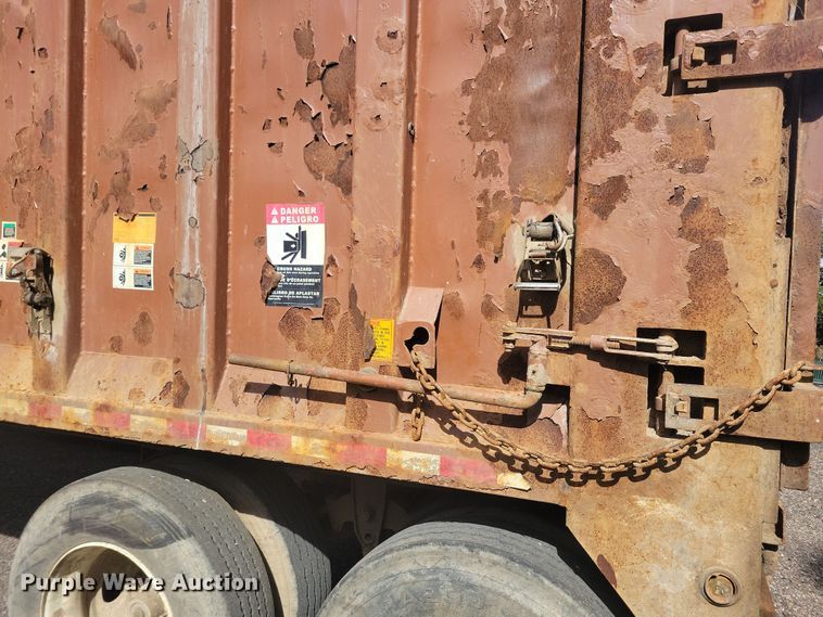 image for item DN3576 2015 KNL Holdings LLC SWO48 refuse trailer