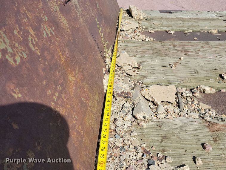 image for item DN3577 1976 Rogers T35L16-58-15 drop deck trailer