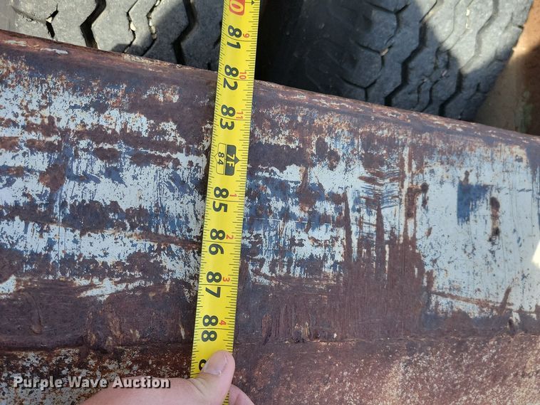 image for item DN3577 1976 Rogers T35L16-58-15 drop deck trailer