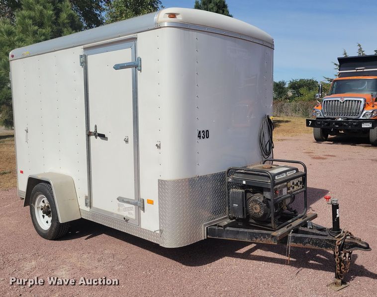 image for item DN3579 2007 Doolittle Trailer enclosed cargo trailer