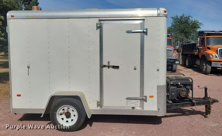image for item DN3579 2007 Doolittle Trailer enclosed cargo trailer