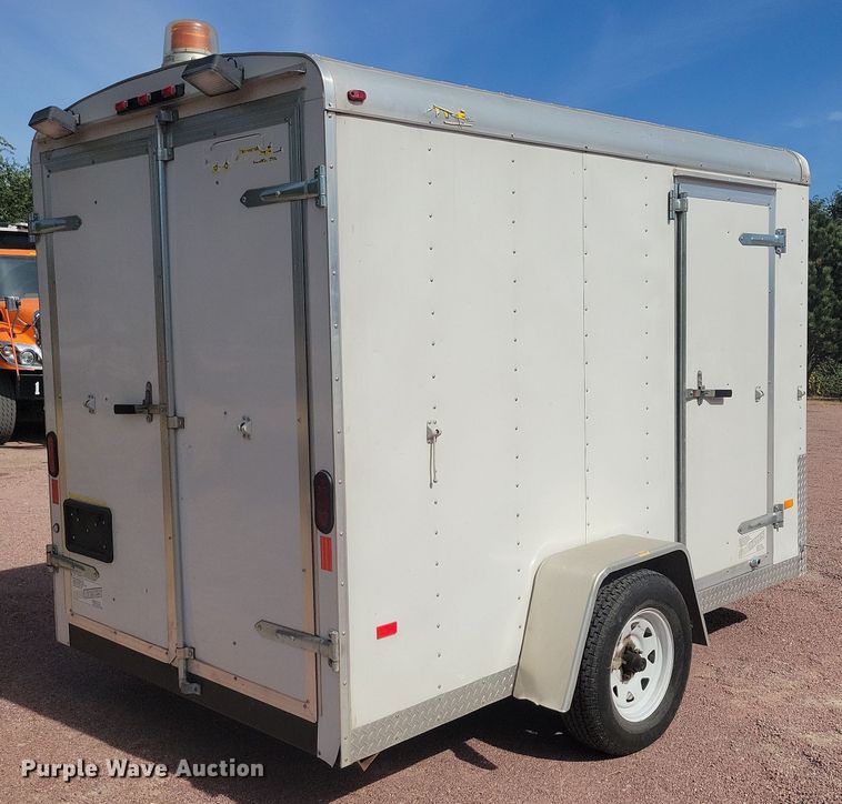image for item DN3579 2007 Doolittle Trailer enclosed cargo trailer