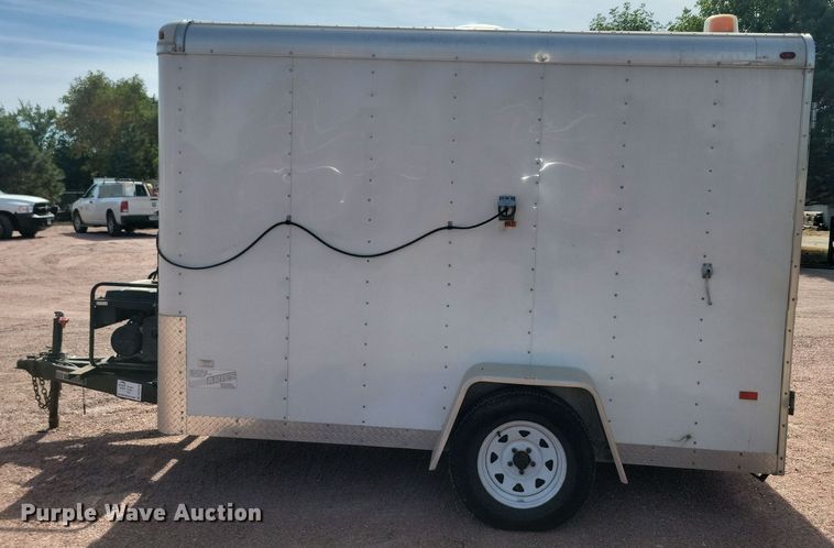 image for item DN3579 2007 Doolittle Trailer enclosed cargo trailer