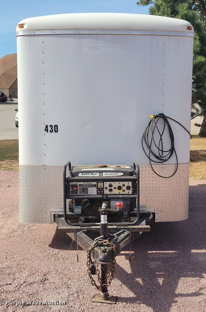 image for item DN3579 2007 Doolittle Trailer enclosed cargo trailer