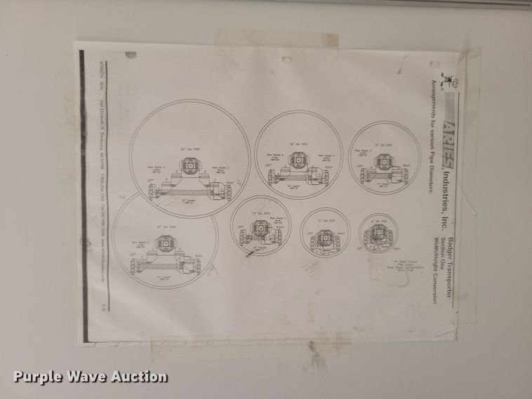 image for item DN3579 2007 Doolittle Trailer enclosed cargo trailer