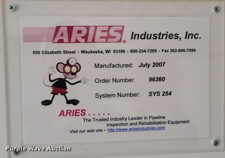 image for item DN3579 2007 Doolittle Trailer enclosed cargo trailer