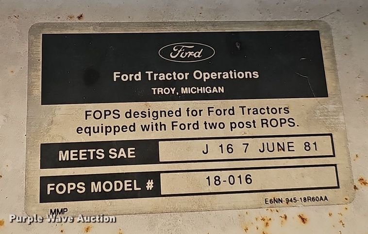 image for item DO5478 1990 Ford 6610 Series 2 tractor