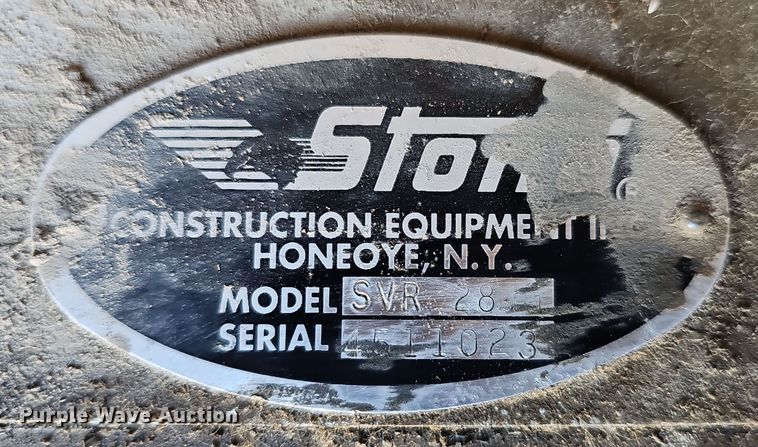 image for item DO5487 (2) Stone SVR2811 plate compactors