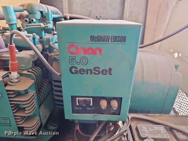 image for item DO5488 McGraw-Edison Onan 5.0 generator