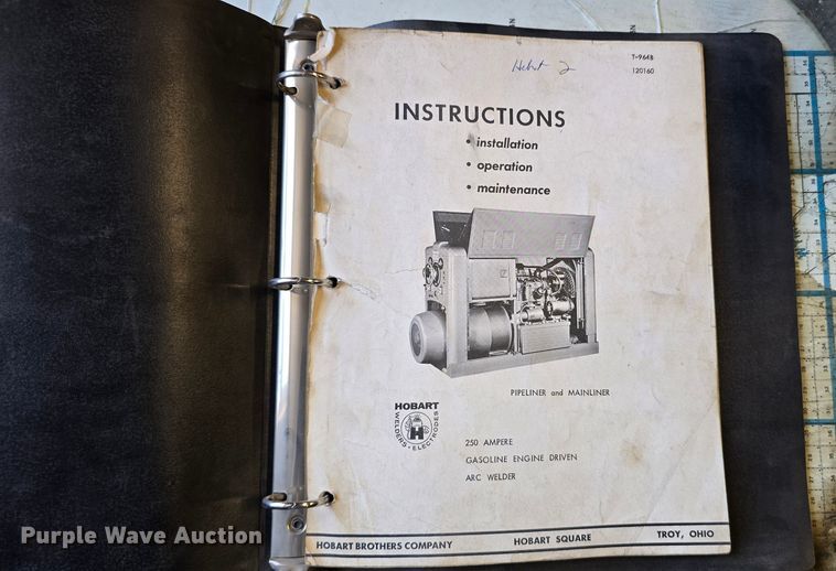 image for item DO5489 Hobart GF-250 welder/generator