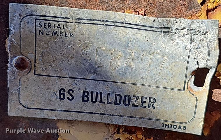 image for item DO5491 1973 Caterpillar D6C dozer