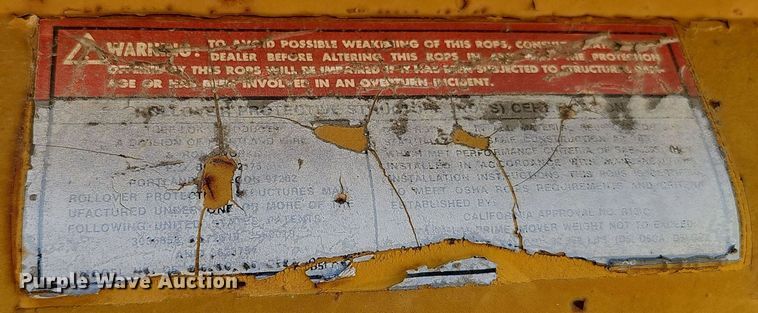 image for item DO5491 1973 Caterpillar D6C dozer