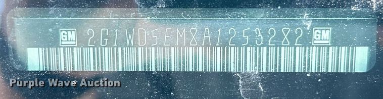 image for item DO7527 2010 Chevrolet  Impala Police