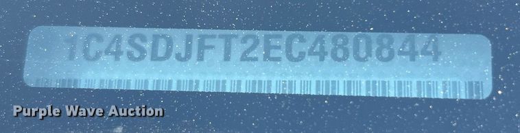 image for item DO7529 2014 Dodge Durango Police SUV