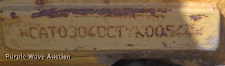 image for item DO7709 2011 Caterpillar 304DCR mini excavator