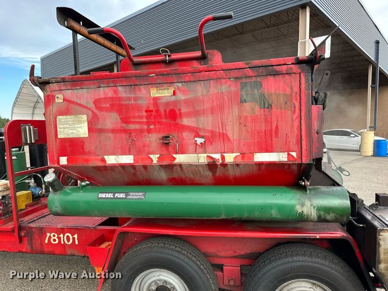 image for item DP8518 2019 Falcon  Hot Box  tar pot trailer