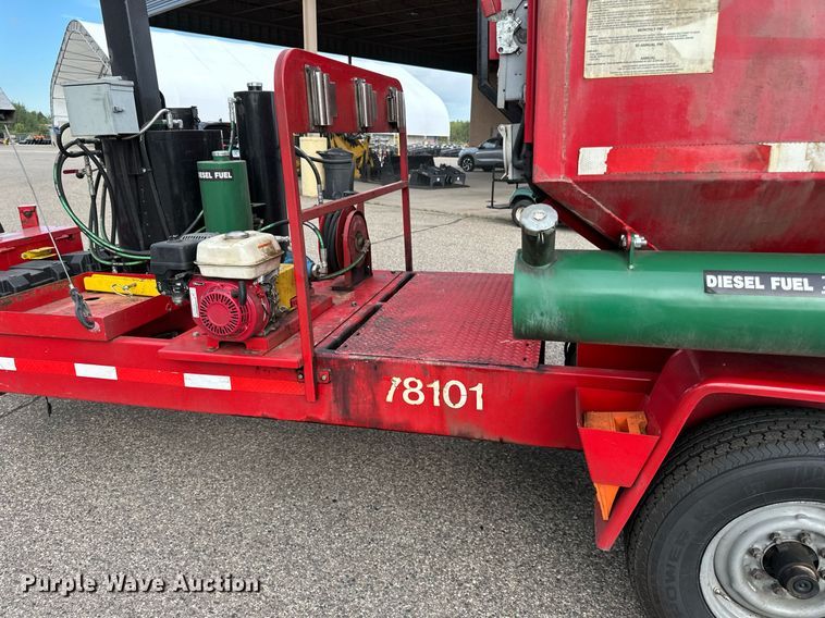 image for item DP8518 2019 Falcon  Hot Box  tar pot trailer