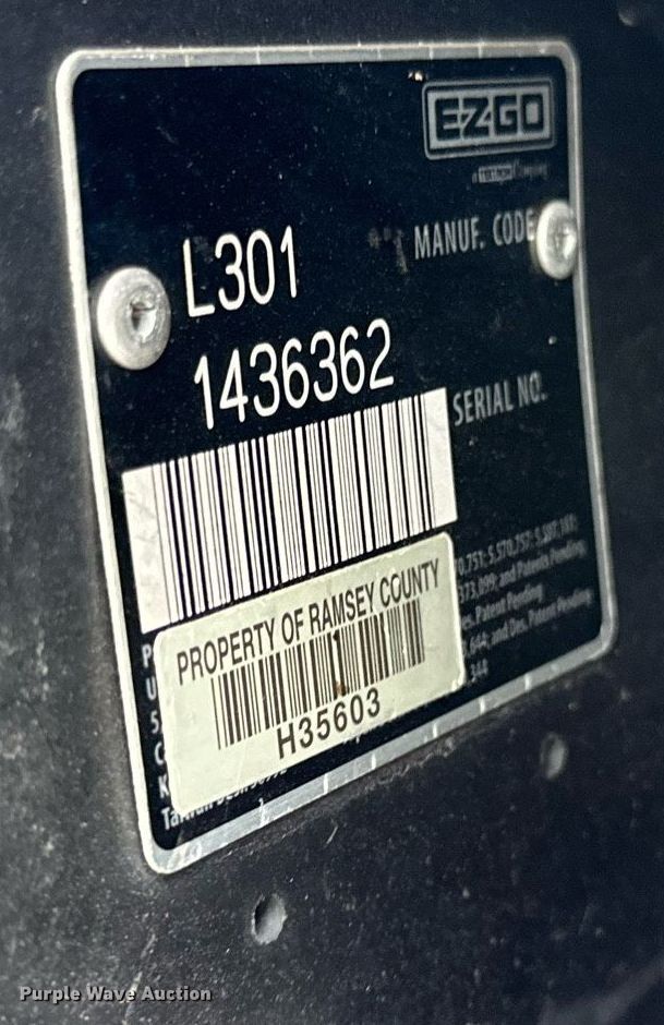 image for item DP8519 2001 Ez-Go  TXT golf cart