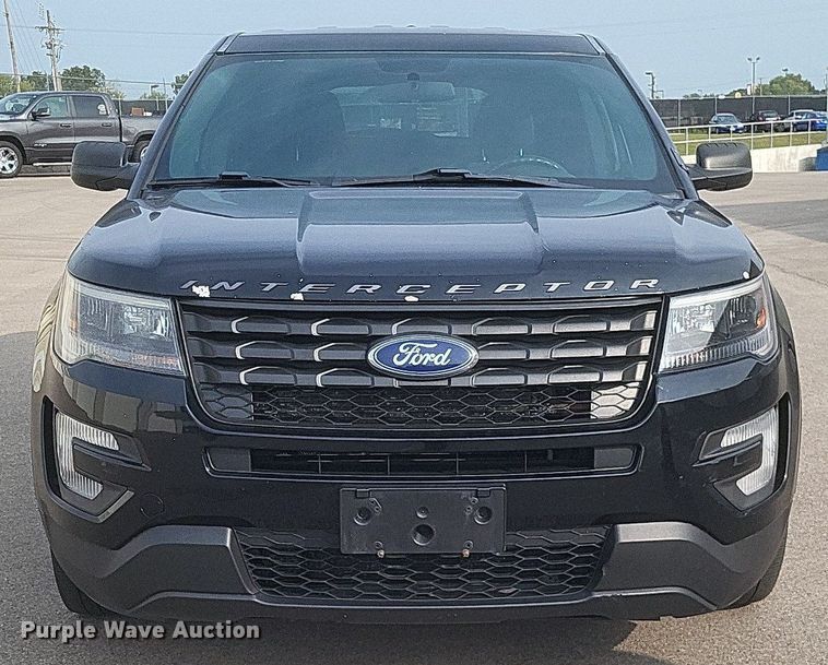 image for item DQ3655 2017 Ford Explorer Police Interceptor  SUV
