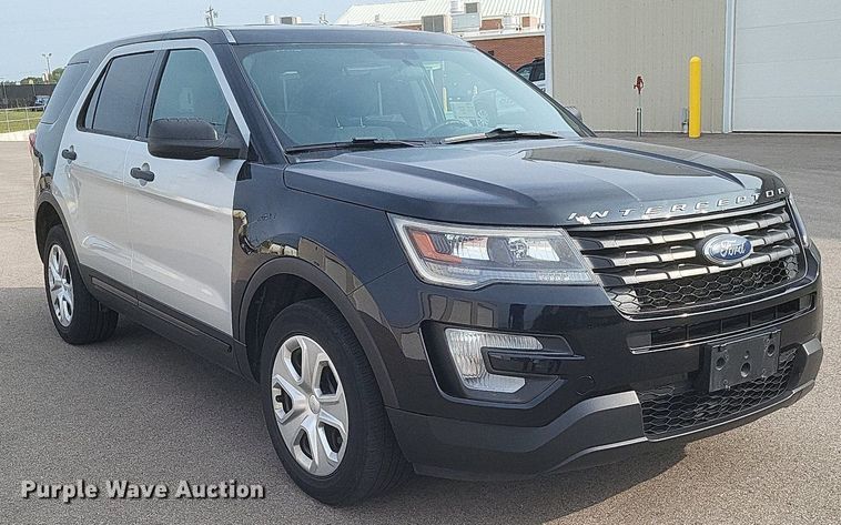 image for item DQ3655 2017 Ford Explorer Police Interceptor  SUV