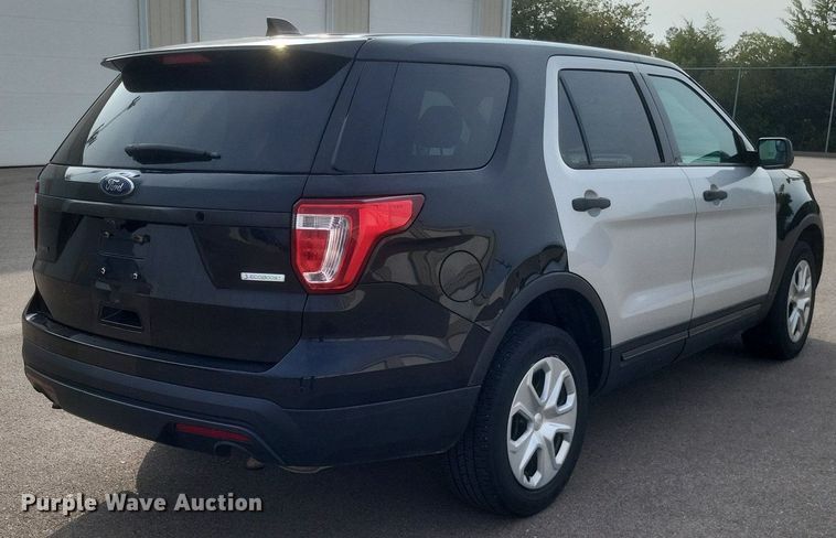 image for item DQ3655 2017 Ford Explorer Police Interceptor  SUV