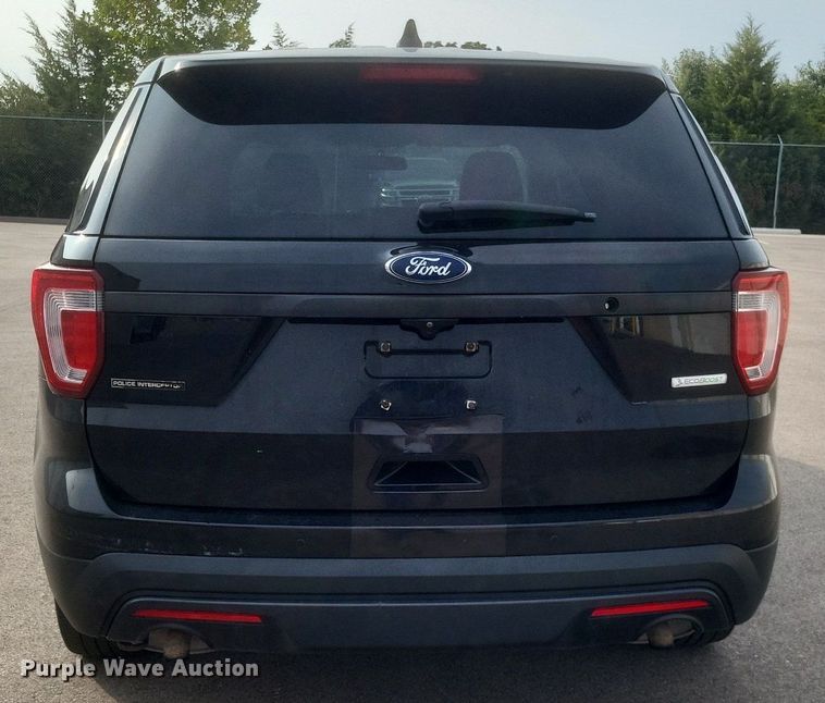 image for item DQ3655 2017 Ford Explorer Police Interceptor  SUV