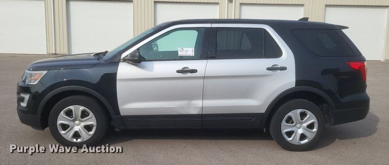 image for item DQ3655 2017 Ford Explorer Police Interceptor  SUV