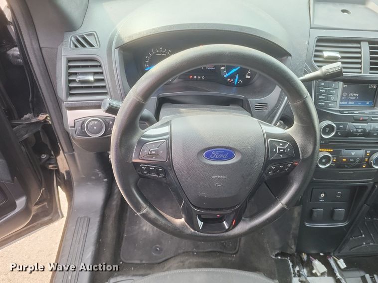 image for item DQ3655 2017 Ford Explorer Police Interceptor  SUV