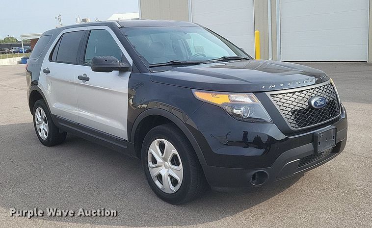 image for item DQ3656 2015 Ford Explorer Police Interceptor  SUV