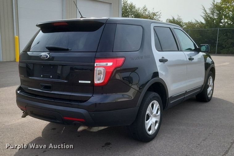 image for item DQ3656 2015 Ford Explorer Police Interceptor  SUV