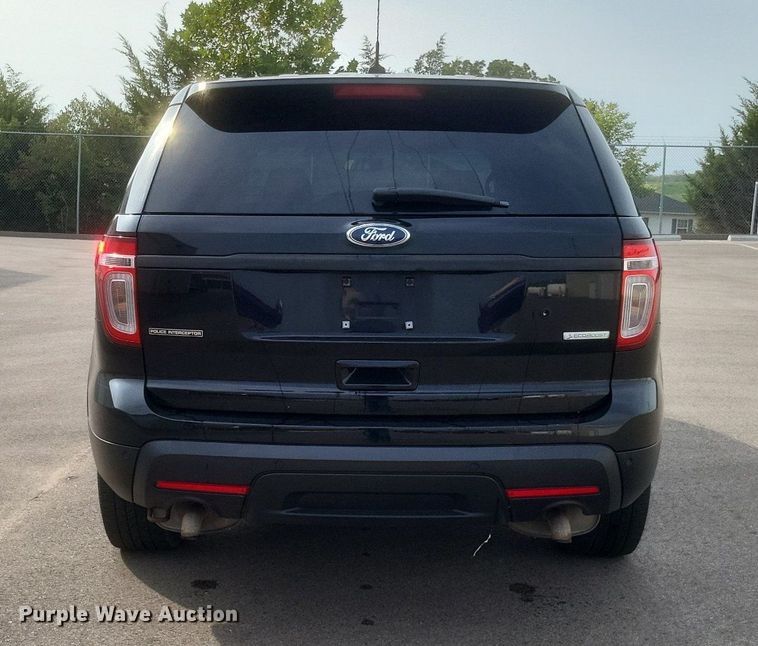 image for item DQ3656 2015 Ford Explorer Police Interceptor  SUV