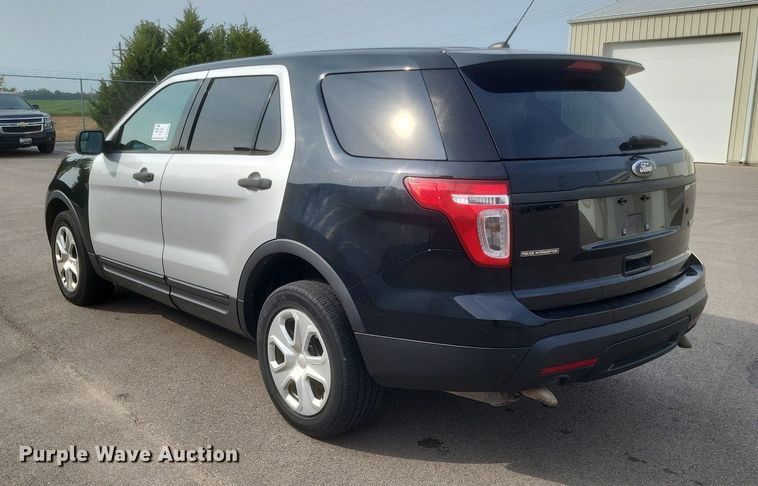 image for item DQ3656 2015 Ford Explorer Police Interceptor  SUV