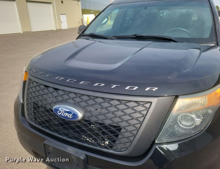 image for item DQ3656 2015 Ford Explorer Police Interceptor  SUV