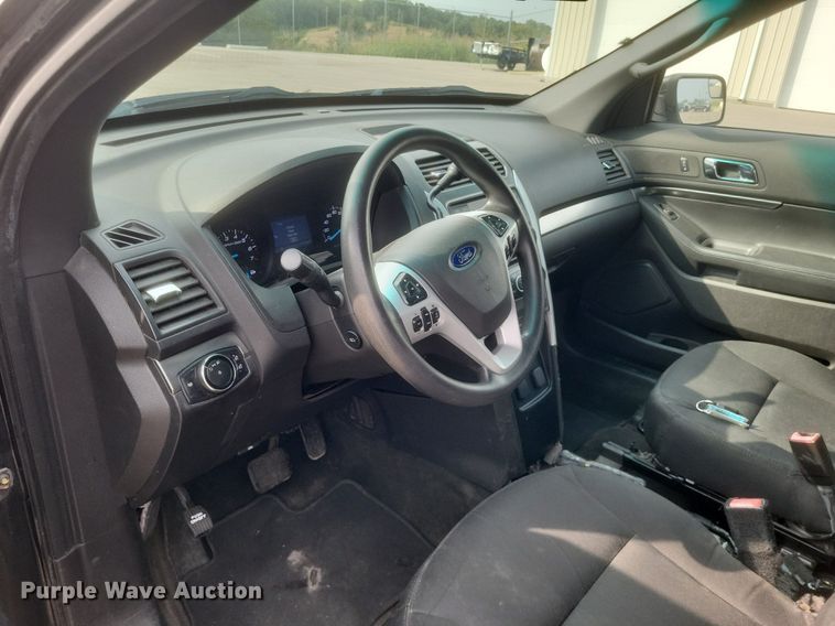 image for item DQ3656 2015 Ford Explorer Police Interceptor  SUV