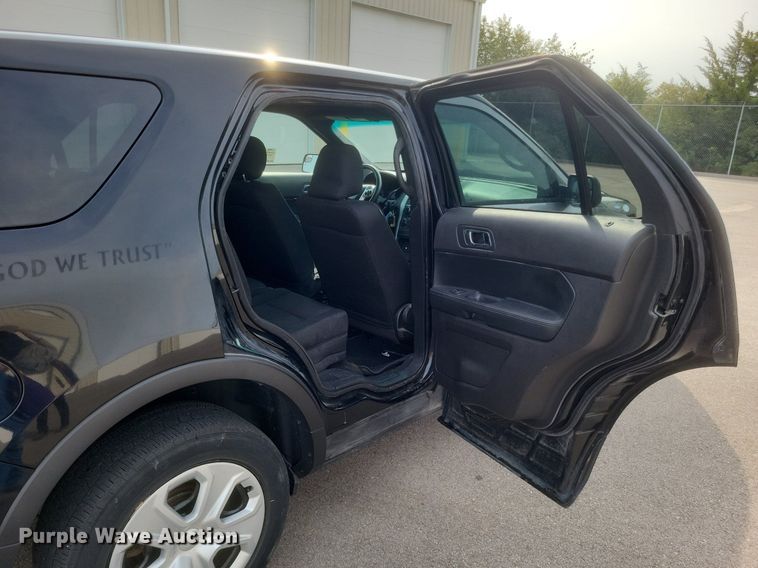 image for item DQ3656 2015 Ford Explorer Police Interceptor  SUV