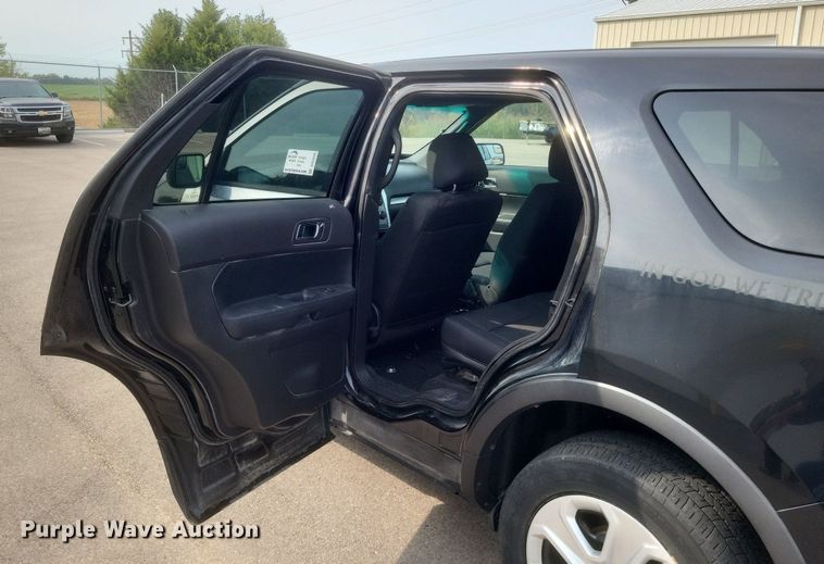 image for item DQ3656 2015 Ford Explorer Police Interceptor  SUV