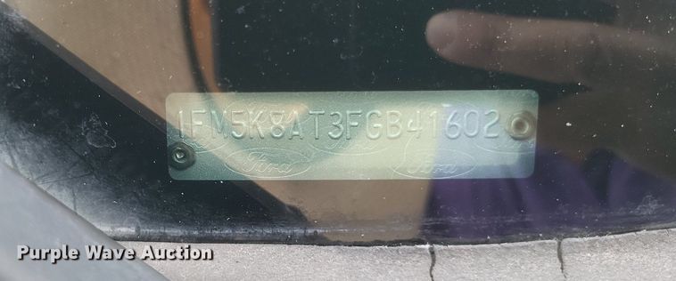 image for item DQ3656 2015 Ford Explorer Police Interceptor  SUV