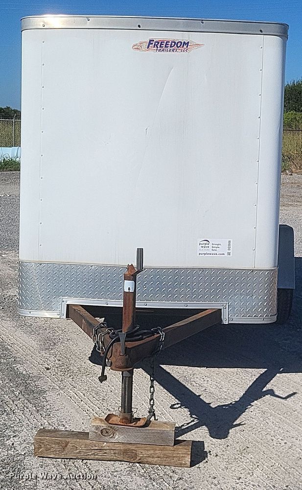 image for item DQ3666 2013 Freedom Trailers 5X8SA enclosed cargo trailer